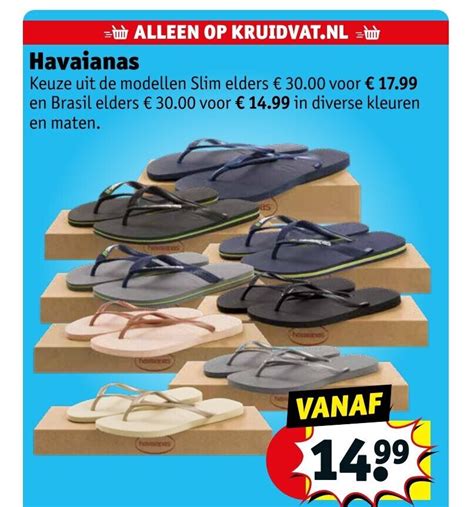 Havaianas bij Kruidvat! .